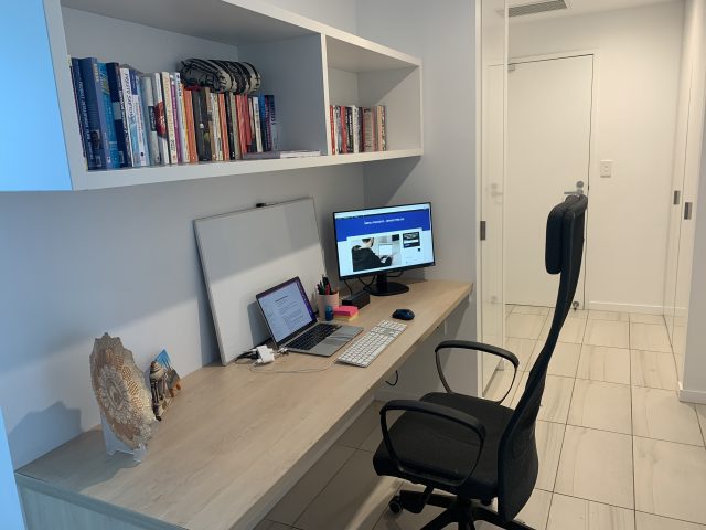 Tour of my study place in new home!